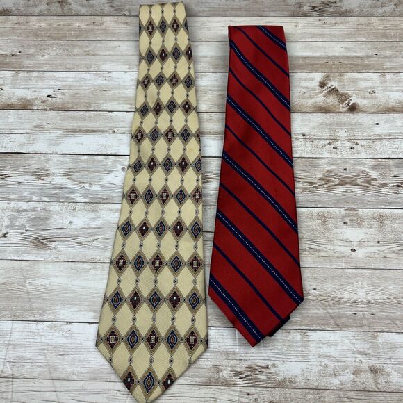 Tommy Hilfiger Men's 100% Silk Designer Neck Ties Lot of 13 - Picture 6 of 16